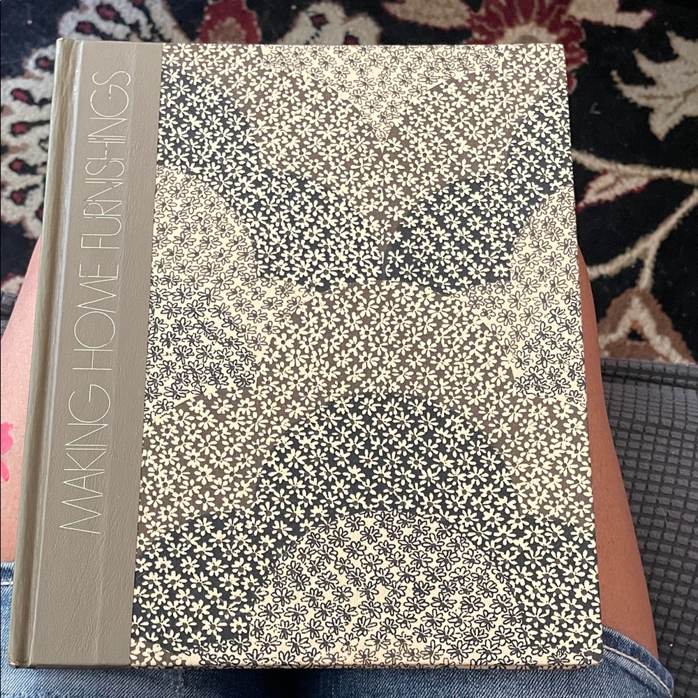 Elegant Gray Patterned Home Furnishings Book